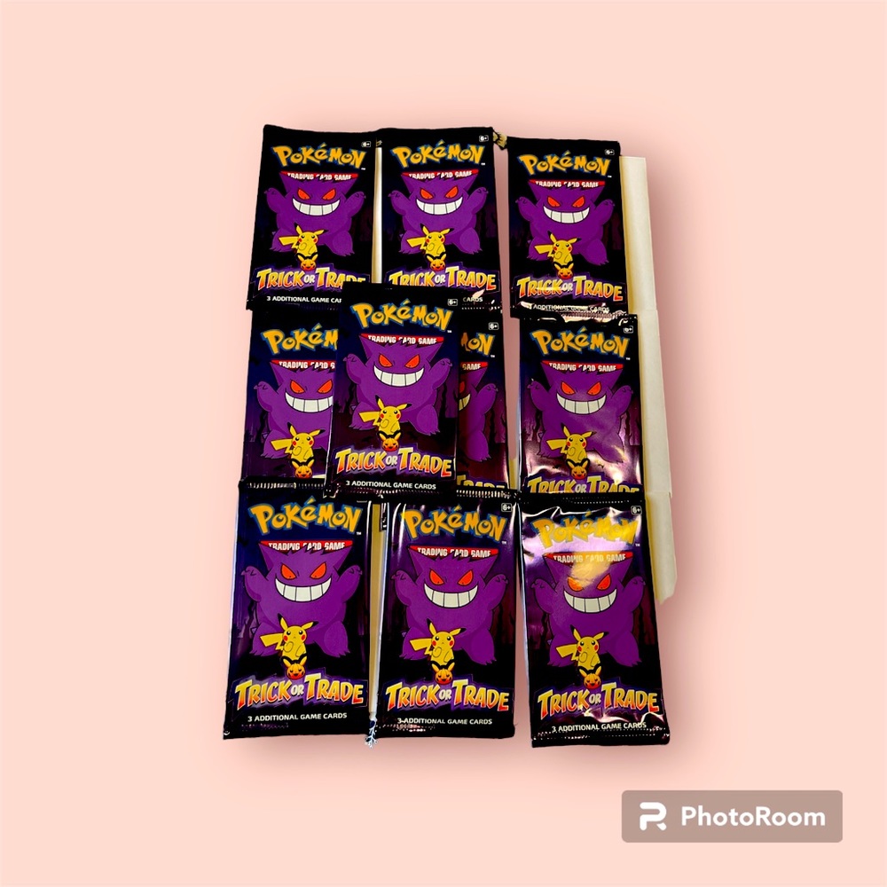 Pokémon trick or trade booster pack (10)